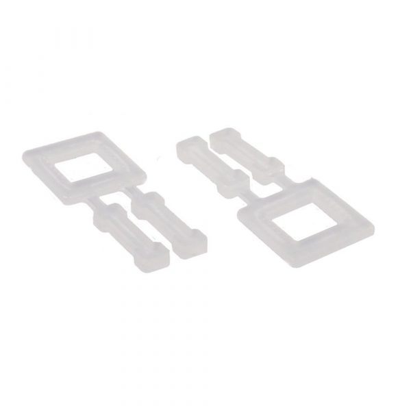 1000 Boucles plastique 13 mm