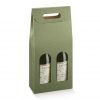 Carton 1, 2 & 3 bouteilles fenêtre verde