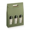 Carton 1, 2 & 3 bouteilles fenêtre verde