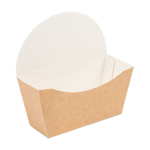 Boite Bagel scoop 12x4.5x12 cm carton nano-micro