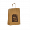Devis cabas kraft poignée torsadée personnalisés (petite série)