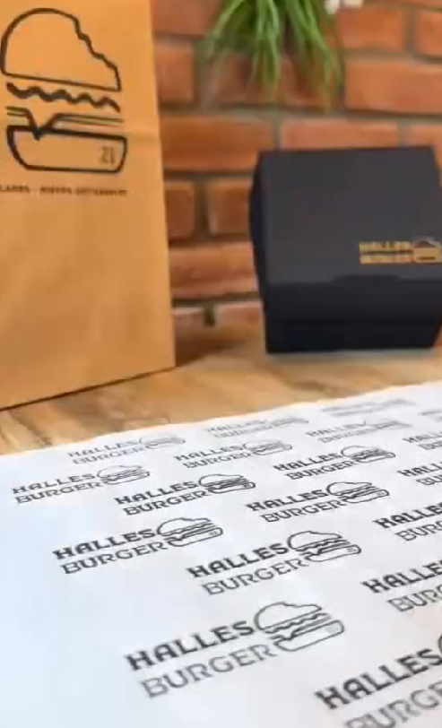 Devis papier alimentaire personnalisé