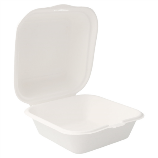 Coquilles hamburger 450 ml 15.2x15x8.4 cm bagasse