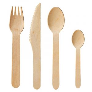 Couvert bois : fourchettes, couteaux, cuillères
