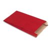 Pochette kraft brun couleurs (rouge, bleu...)