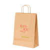 Devis cabas kraft poignée torsadée personnalisés (petite série)
