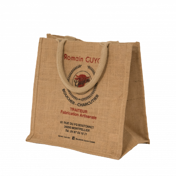 Devis cabas jute personnalisés
