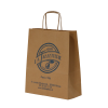 Devis cabas kraft poignée torsadée personnalisés (fabrication)