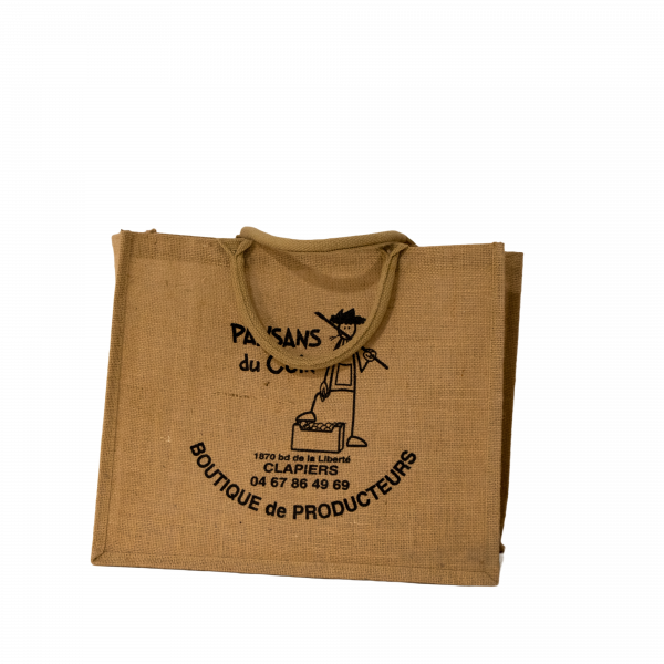 Devis cabas jute personnalisés