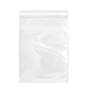 Poche avec rabat adhésif